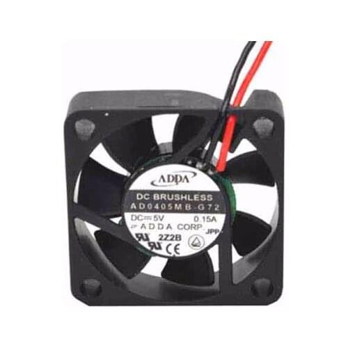 ADDA AD0405MB-G72 S DC 5V 0.15A 40x40x10mm Server Cooling Fan