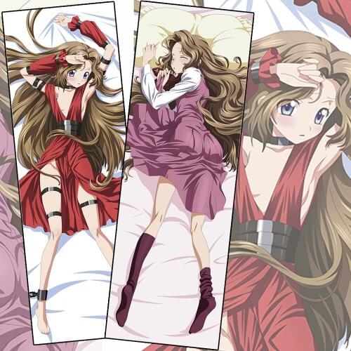 Wholesale CODE GEASS Nunnally Vi Britannia Japan Anime Dakimakura Cover Body Pillowcase Sexy Character Fullbody Long Pillow Case