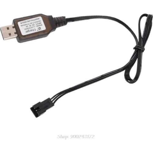 6.4v/7.4V 500mA Charger Li-ion battery SM-3P RC Toys remote control toy SM3P portable USB Charger S18 20 Dropship