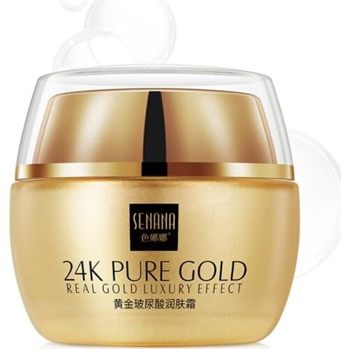SENANA moisturizing Hyaluronic Acid 24k gold face cream