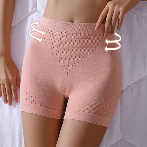 Safety Shorts Slimming Pants High Waist Underwear Shorts Women Ladies Pants Underwear Nylon Safety Pants Boyshorts Shapers