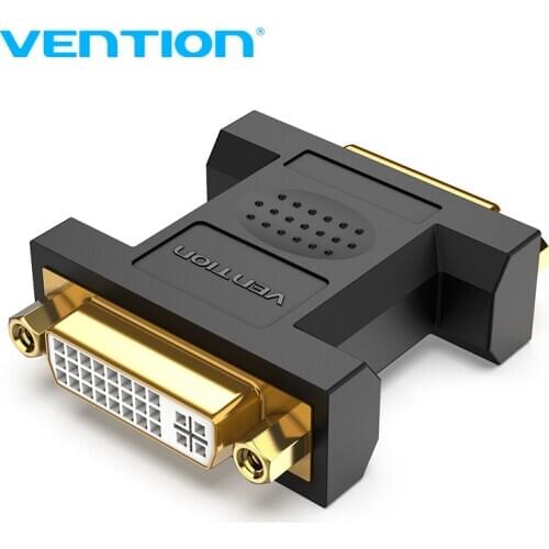 Vention DVI(24+5) Female to Female HD Adapter 1080P@60Hz Extension Connector Cable Gold-plated Interface for TV Computer Monitor