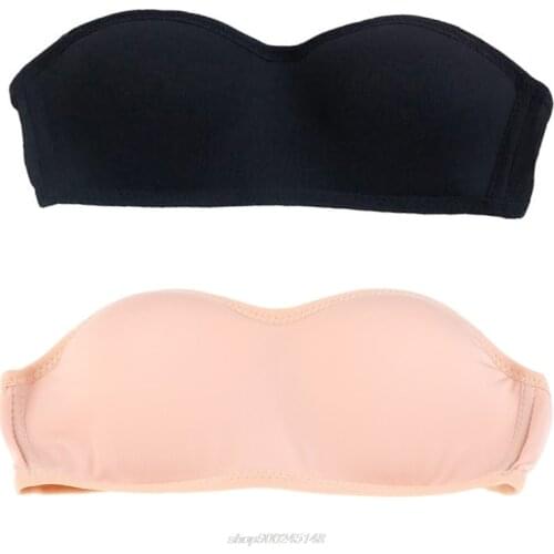 Women Sexy Push Up Strapless Bra Padded Wirefree Convertible Invisible Underwear Jy7 21 Dropship