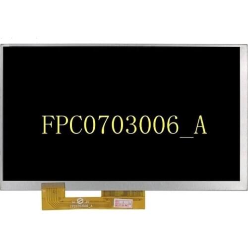 XYX-CPT7D-30PIN-010 FPC0703006_A 7 inch lcd screen 163MM*97MM*3MM