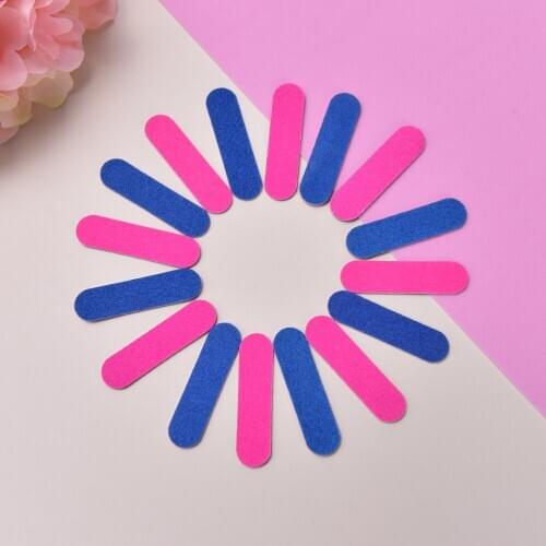 100pcs Mini Nail File Double Side Nail Buffer Sanding Polish Nail Art Tools Nail Art Buffing Nail Art Accessories