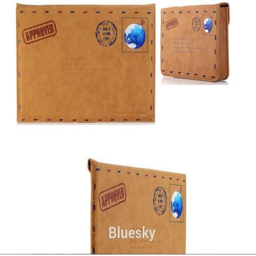 2016 laptop bag Retro Sheep Leather Envelope Protective Bag Sleeve Case For Macbook Air 11 13 pro retina 13 12 15 free shipping
