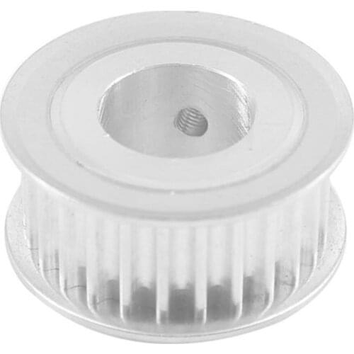 5M 24T Timing Pulley, 16mm/21mm/27mm Belt Width, 6/8/10/12/14/15/20mm Bore, HTD5M Transmission Belt Pulley, Toothed Pulley