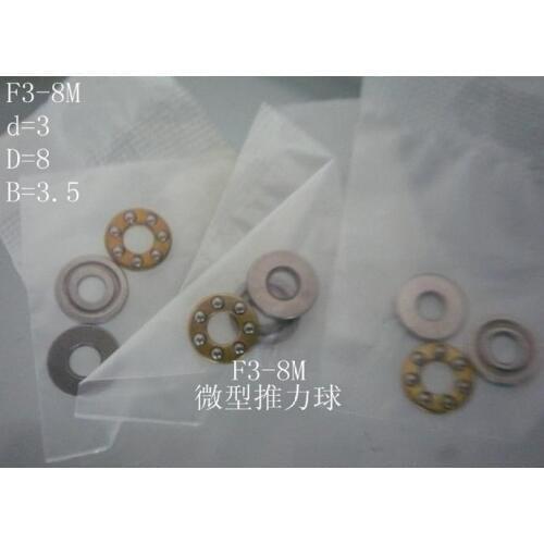 500PCS/lot F3-8M Thrust Ball Bearings 3 * 8 * 3.5MM F3-8M bearing ---free shipping