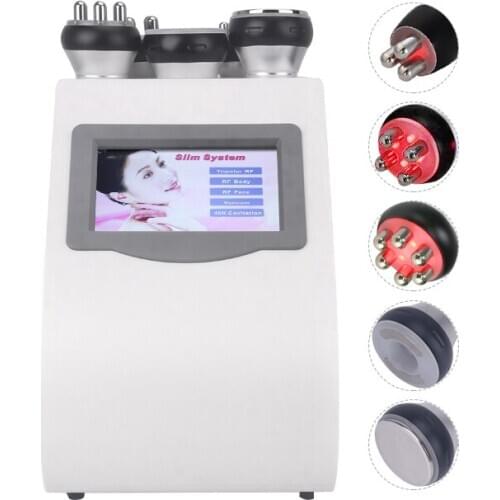 40k ultrasonic cavitation machine 5 in 1 Ultrasonic Liposuction Multipolar Bipolor RF Laser Slimming Skin Body Salon Machine