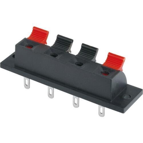 JOYING LIANG WP Outside Connection Socket Wire Clip Audio Socket WP4 4 Pole Spring Terminal Switch