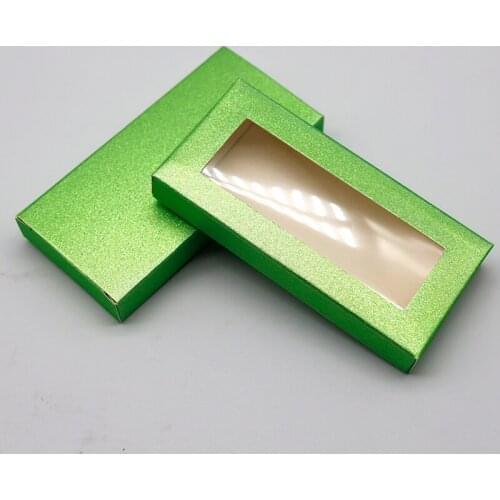 16 Colors 5-200pcs Carton Paper Packing Box for 25mm Long EyeLash Wholesale Bulk Cheap Lashes Storage Pretty Lash Packaging