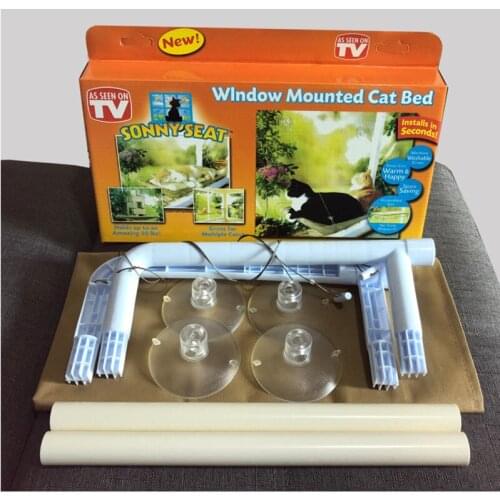 Pet Cat Window Hammock Suction Cup Cat Nest Cat Bed Summer Mesh Cat Hammock