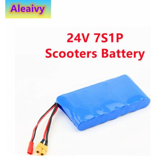 24V Scooters Battery 7S1P 3000mAh Lithium-ion Battery Pack for Small Electric Unicycles Scooters Toys Built-in Samsung battery