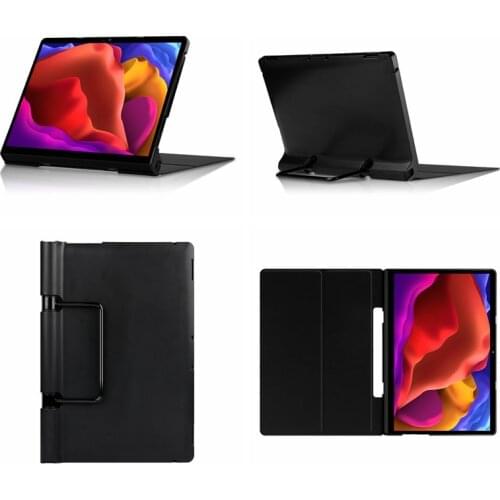 New Arrived Cover for Lenovo Yoga Pad Pro 2021 YT-K606F YT-K606N 13 Inch 2021 Case PU Leather and Hard Shell Coque Funda + Pen