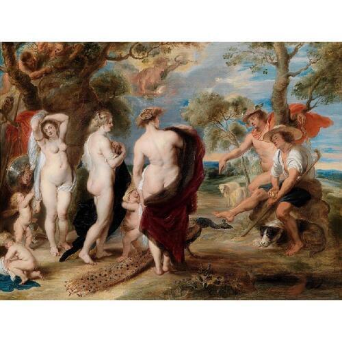 Wholesale Classical church decor art painting nude art craft canvas prints peacock picture good room decor art