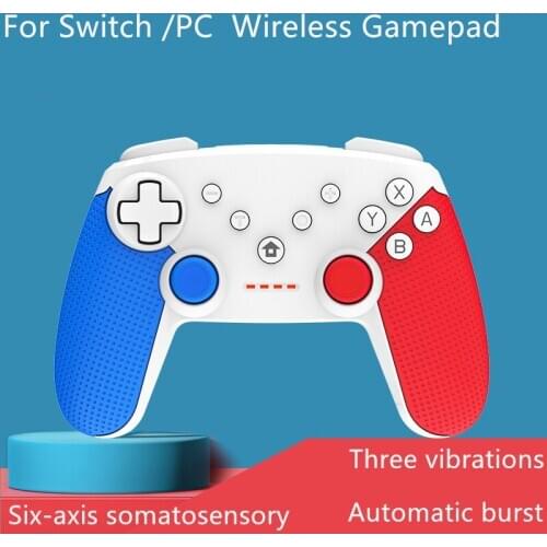 Portable Wireless Controller For Nintendo Switch Console Bluetooth Double Joystick Wireless Remote Gamepad For PC Controller