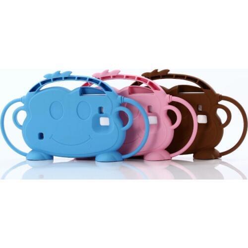 EVA Silicone Case For Samsung Galaxy Tab 3 4 7.0 T210 T230 T280 T285 T110 T113 T116 P3200 3D Kids Cute Cute Cartoon Cover