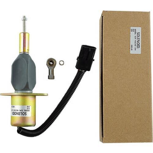 Fuel Shutoff Solenoid Stop Solenoid 24v 3930234 SA-4335-24 6743-81-9140