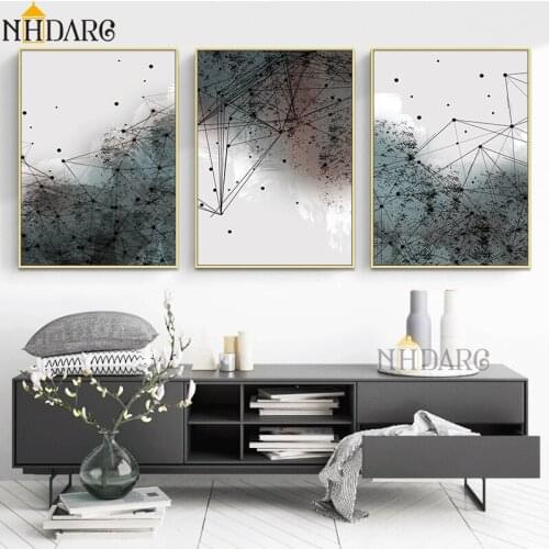 Modern Simple Vogue Abstract Canvas Poster Nordic Decoration Wall Art Print Painting Decorative Picture Scandinavian Home Decor