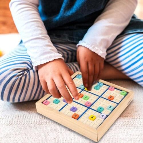 Sudoku Toy, Mimi Play Sudoku, A Wooden Sudoku Game For Primary School Students Educational Intelligent Wooden Board Game Toy