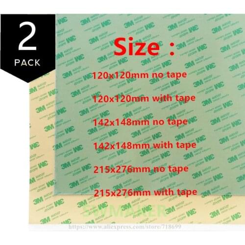 SWMAKER 2pcs Polyetherimide PEI sheet for UP mini/UP Plus UP Box 3D printer PEI build plate 3D Printing Build Surface