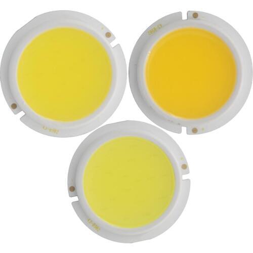 10PCS/Lot 43mm thicken LED COB Light Source for spotlight bulb lamp Module genesis chip 3W 5W 7W 9W Warm Nature White COB LED