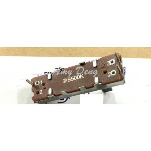 20pcs/lot 3.5 cm potentiometer single axis B500K 12MM long stroke 20MM tripod posion