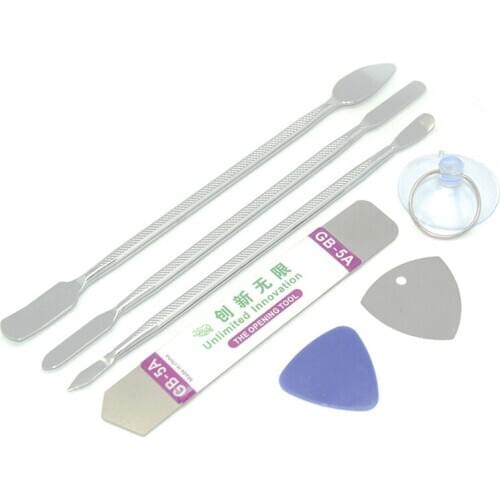 7Pcs Set Metal Spudger Mobile Phone Repairing Opening Tool for iPhone Laptop Tablet Smartphone