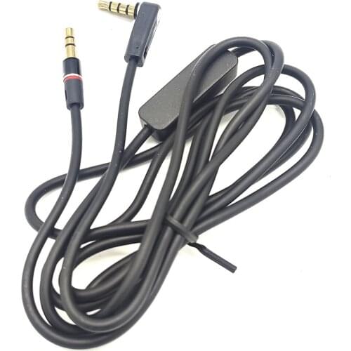 3.5mm 1/8" Audio Cable Lead Cord w MIC For Skullcandy Over-the-Ear Headphone For Astro Gaming On-Ear Headphone Headset