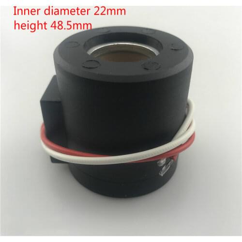 Solenoid hydraulic valve coil Engineering vehicle coil internal diameter 22mm height 48.5mm DC24V DC12V