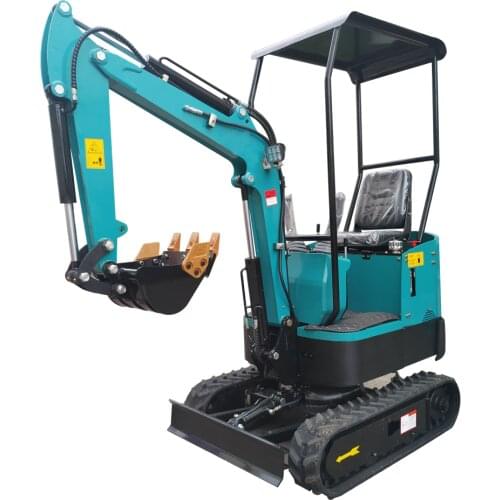 Chinese 1 ton crawler small digger mini excavator with hydraulic breaker