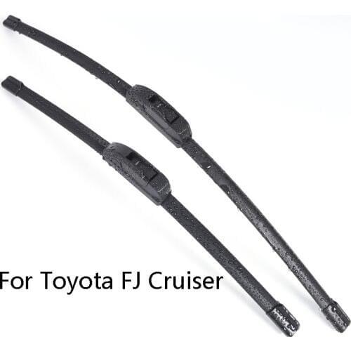 Car Windshield Wiper Blades For Toyota FJ Cruiser from 2010 2011 2012 2013 2014 Car Windscreen wiper Rubber