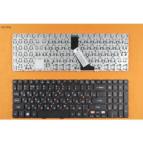 New Keyboard Russian Layout for ACER Aspire M5-581T M5-581G V5-571 V5-531 BLACK Without Frame