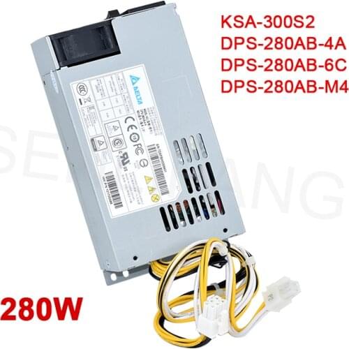 New 280W Power Supply DPS-280AB-4A KSA-300S2 DPS-280AB-6C DPS-280AB-M4 For CWT POE 1U 7708N 7908N 7716N 7916N 7932N