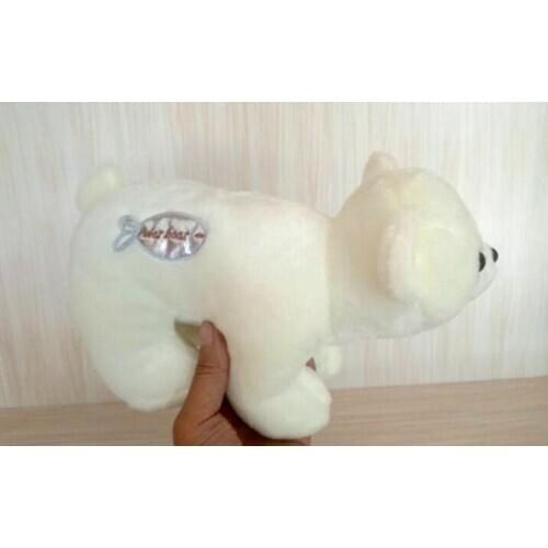 About 26cm cartoon polar bear plush toy white bear soft doll,baby toy birthday gift h1273