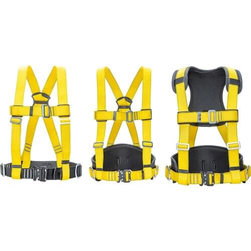 Half Body Waist Safety Belt Harness Survival Rope Explore Aerial Work