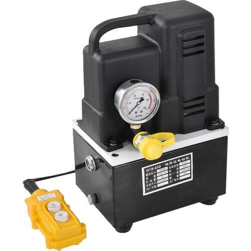 220V GYB-63D Portable Electric Hydraulic Pump Ultra High Pressure Small Hydraulic Oil Pump Station 600W 1600r/min 3L Hot Sale