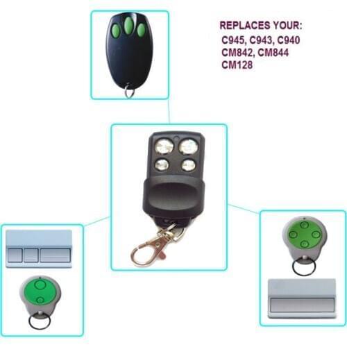 Free shipping!!1pcs FOR C945 C943 C940 CM842 CM844 CM128 garage door replacement remote control