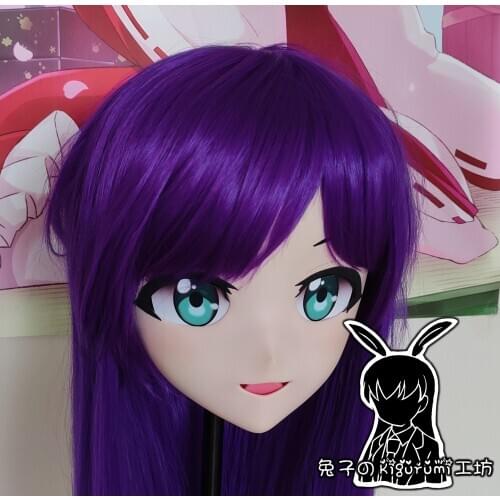 RB9109)Full Head Quality Handmade Female/Girl Resin Japanese Anime Cartoon Character Cosplay Kigurumi Mask