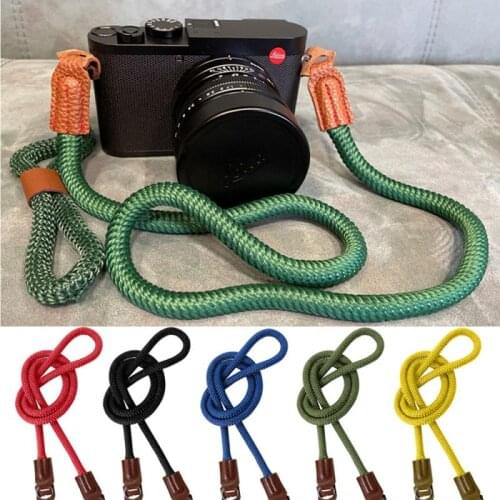 Mountaineering Rope Camera Strap Micro-single Camera Strap Polaroid Strap Retro Camera Rope SLR Camera Neck Strap Dropship