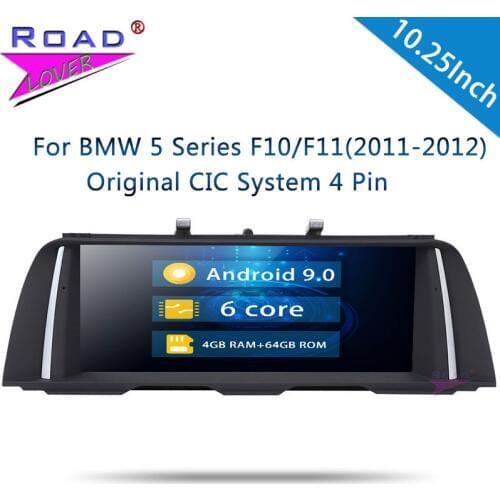 Roadlover Android 9.0 Car Radio Player For BMW 5 Series F10/F11 (2011 2012 2013 2014 2015 2016) Stereo GPS Navigation NO DVD MP4
