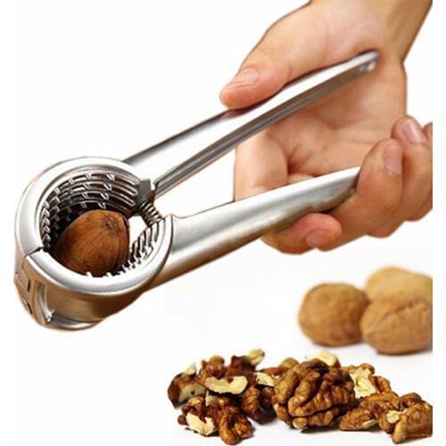 Walnut Tool Aluminum Alloy Walnut Crakers Nutcracker Sheller Nut Opener Kitchen Tool Walnut Pliers Opener Plier Kitchen Tool