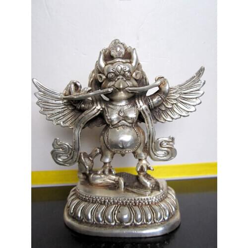 Tibetan nepal Buddhist bronze GARUDA statue bouddha statue