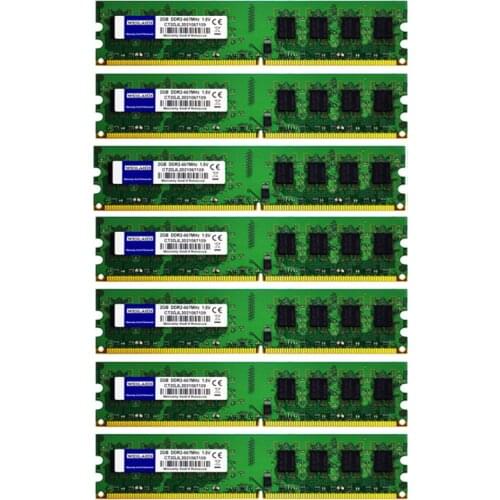 WLD DDR2 Ram 50x2GB 800 667MHz Desktop Memory (PC2-6400) CL6 240Pin 1.8V Non-ECC Unbuffered UDIMM Compatible With Intel and AMD