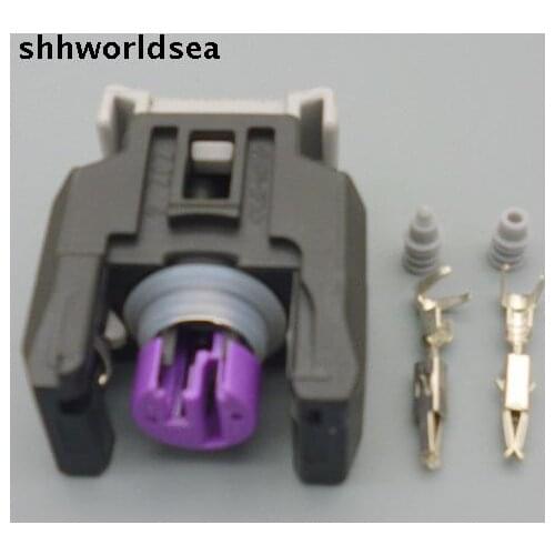 Worldgolden 5/30/100 sets 2Pin Auto fuel spray nozzle/oil atomizer plug,Car diesel common rail injector plug connector 13816706