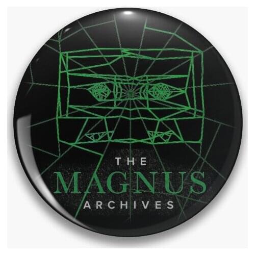 Transparent The Magnus Archives Logo Soft Button Pin Funny Hat Creative Metal Lover Lapel Pin Fashion Gift Decor Jewelry