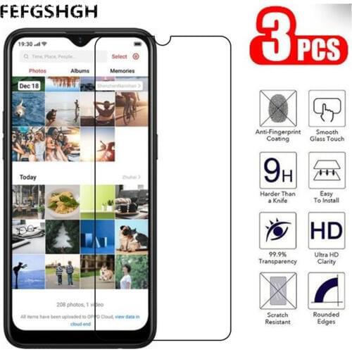 Glass For OPPO A1k A5s A7n A9x AX5s F11 Pro K3 Realme 3 Pro C2 Screen Protector Tempered Glas Protect Temper 9H 2.5D