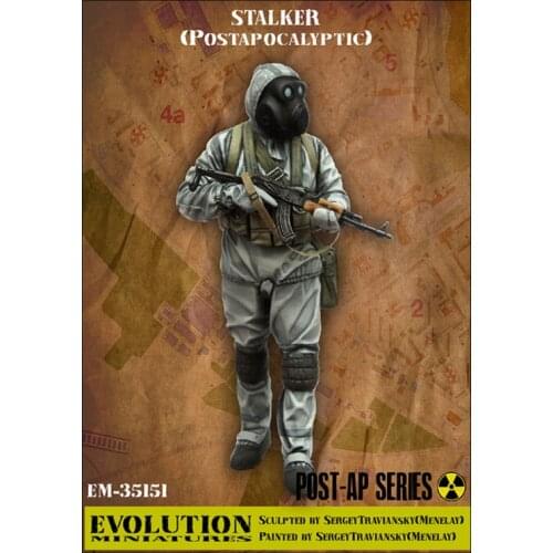1/35 STALKER Resin kit soldiers GK Military theme of World War II Uncoated No colour