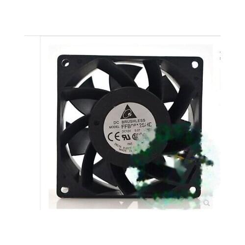 1pc new fan TFB0812UHE DC12V 2.34A DELTA 80*80*38MM freeship