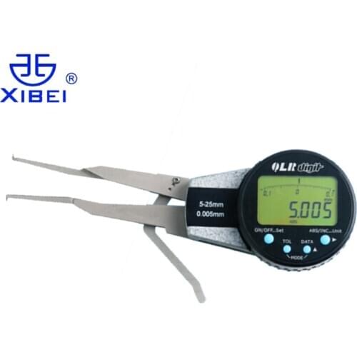 10-20mm Digital Inside Caliper 5-25mm 30-40mm Electronic Gauge with Rotatable Dial Measuring Bore Groove Absolute Measurement